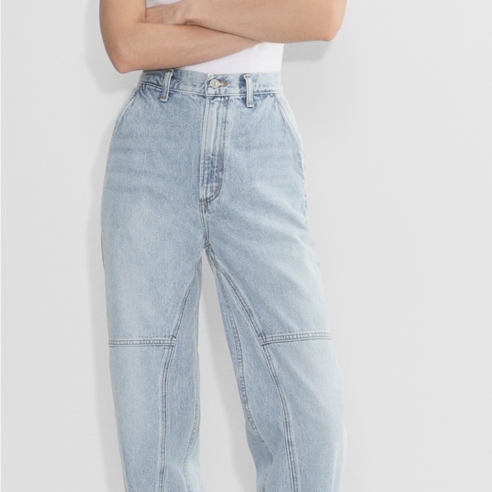Agolde High Rise Light Blue Jeans